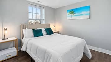 2 bedrooms, desk, iron/ironing board, free WiFi