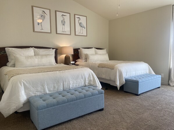2 chambres, accès au Wi-Fi (inclus), literie fournie