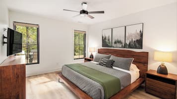 5 bedrooms, iron/ironing board, free WiFi, bed sheets