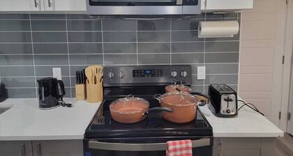 Relax in a calm, stylish & unique space that sets the stage for a memorable stay