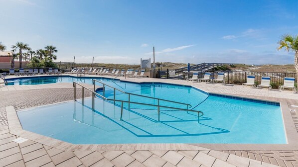 Indoor pool, outdoor pool - Beach Front Condo - View of Perdido Pass - See Description for Discount Dates!! (Orange Beach)