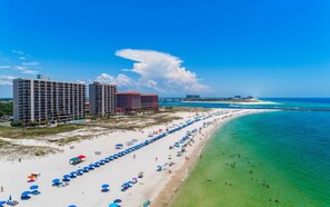 On the beach - Beach Front Condo - View of Perdido Pass - See Description for Discount Dates!! (Orange Beach)