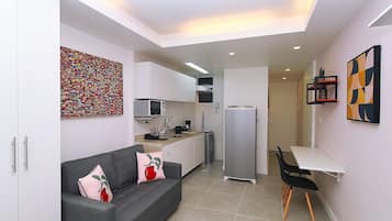 Quarto quádruplo conforto | Parte interna