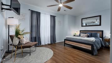 3 bedrooms, desk, free WiFi, bed sheets