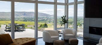 Wake up to vineyard views