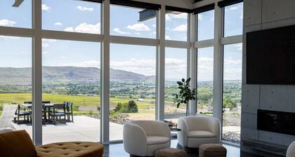 Wake up to vineyard views