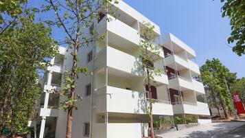 Vue depuis lâhĂ©bergement