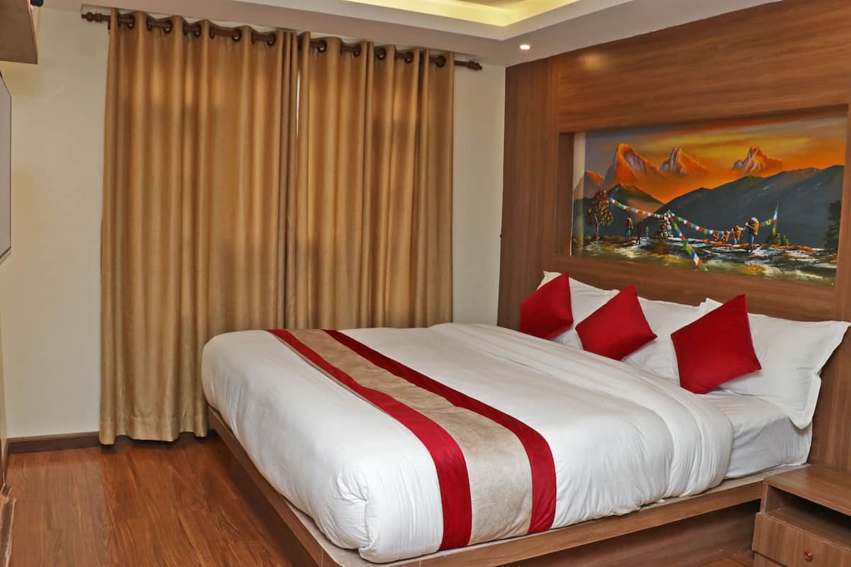 Deluxe tweepersoonskamer | 1 slaapkamer, lakens van Egyptisch katoen, luxe beddengoed