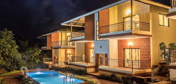 Façade de l’hébergement