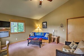 House (1 Bedroom) | Interior - Trego Cabin w/ Mtn Views, Easy Access to Lake (Trego)