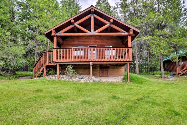 House (1 Bedroom) | Front of property - Trego Cabin w/ Mtn Views, Easy Access to Lake (Trego)