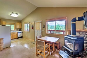 House (1 Bedroom) | Interior - Trego Cabin w/ Mtn Views, Easy Access to Lake (Trego)