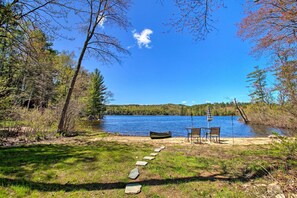 Cottage (2 Bedrooms) | Interior - Lakefront Meredith Home: Private Beach & Fire Pit! (Meredith)