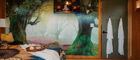 Bureau, fer et planche à repasser, lit parapluie, Wi-Fi gratuit