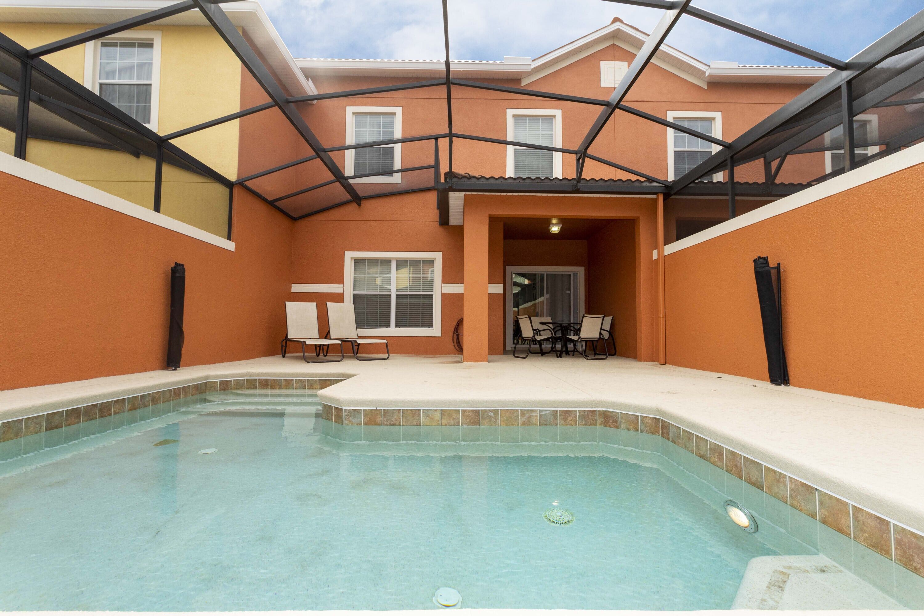 Last Minute Disney Getaway! Private Pool, Hot Tub & Games Room. Book Now! #104199
