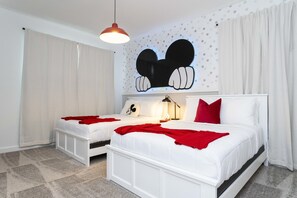 5 habitaciones, tabla de planchar con plancha, wifi y ropa de cama 