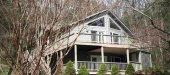 Stay at our Treetop Cabin. Feel as if you're high above the treetops at our VRBO