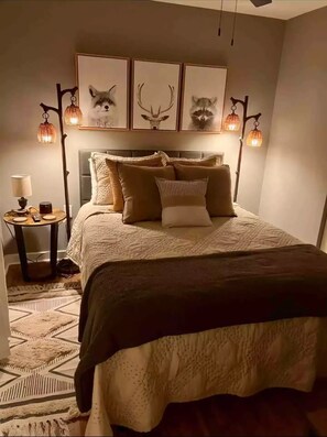 3 habitaciones, escritorio, wifi gratis y ropa de cama 