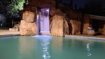 Una piscina climatizada