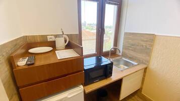 Quarto casal luxo | Cozinha privada