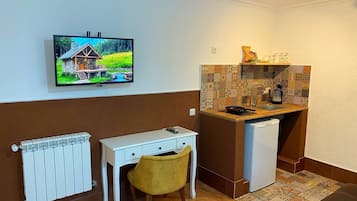 Comfort driepersoonskamer | Privékeuken