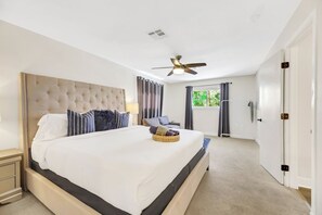 7 bedrooms, iron/ironing board, travel cot, WiFi