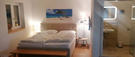 1 Schlafzimmer, kostenloses WLAN, Bettwäsche