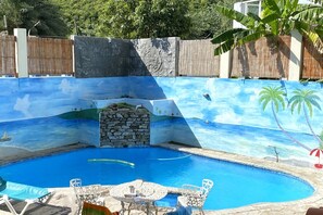 Alberca al aire libre 