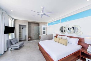 2 bedrooms, iron/ironing board, travel cot, WiFi - 2bdr Beachside Vacation Villa, Hotel Amenities v6 (Providenciales)