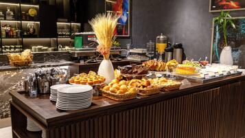 Morgenmadsbuffet hver dag mod et gebyr