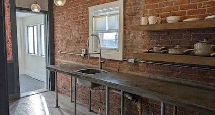 Cozy apartment just off the square in historic downtown Galesville.