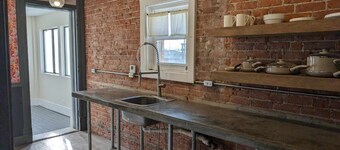 Cozy apartment just off the square in historic downtown Galesville.