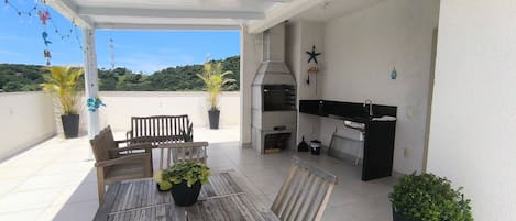 Apartamento básico | Opções para refeição ao ar livre