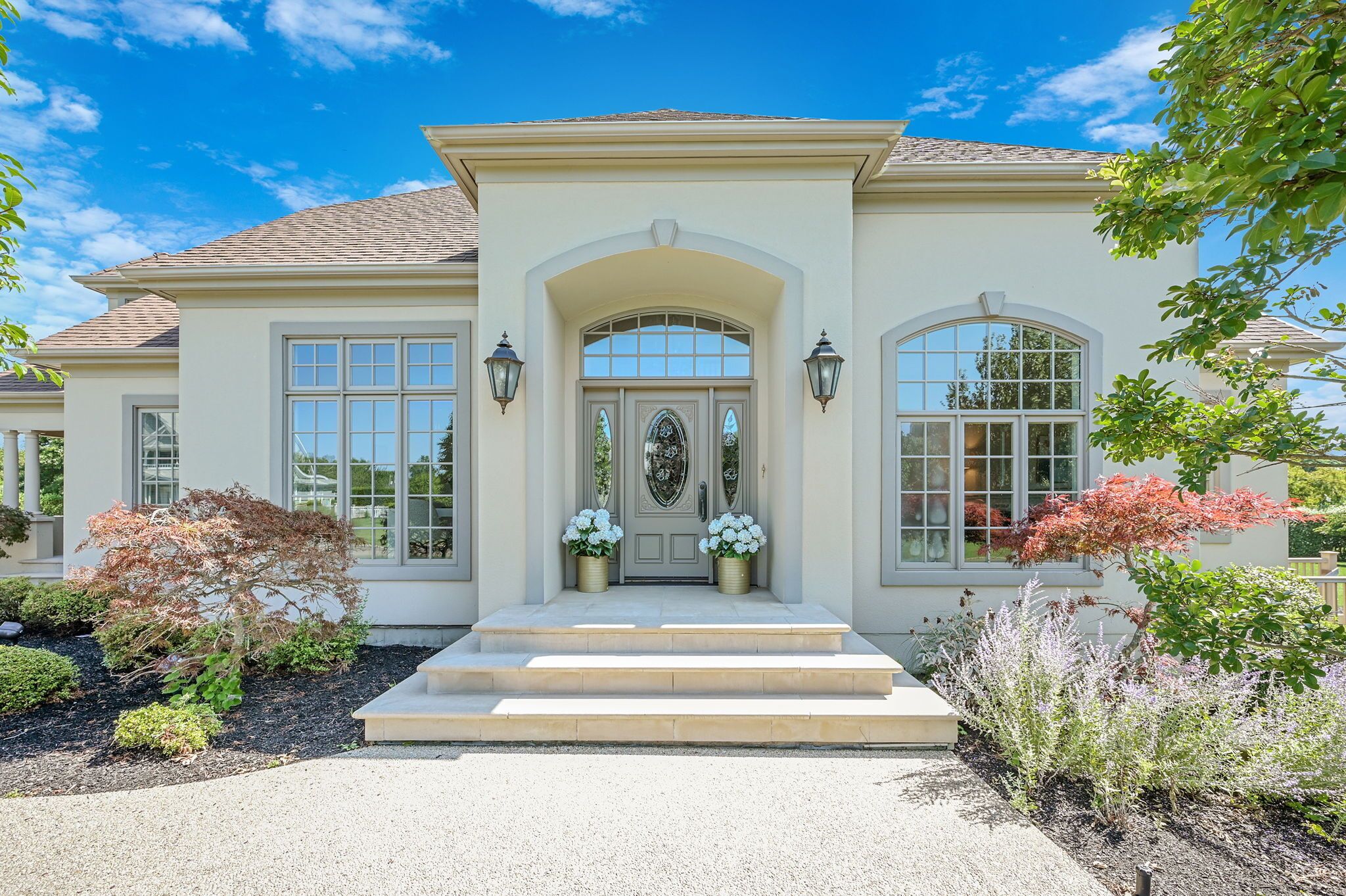 Luxurious living in Greenport's private Rock Cove Estates on the sound