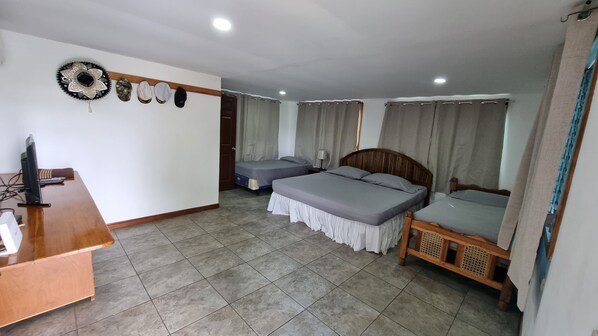 3 habitaciones, wifi gratis y ropa de cama 
