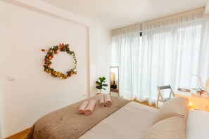 Appartement Galerie, 1 lit double, vue ville