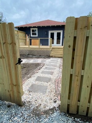 Enceinte de l’hébergement