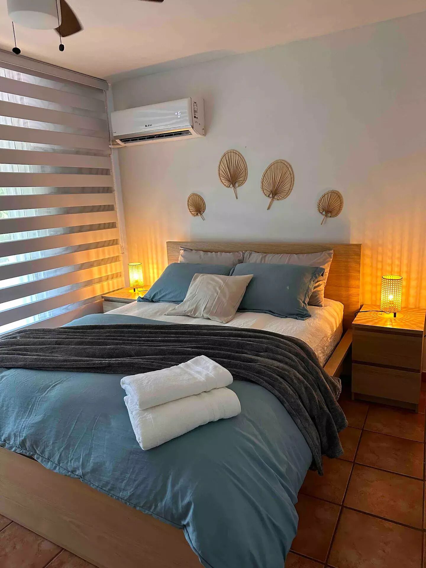 3 bedrooms, desk, iron/ironing board, free WiFi