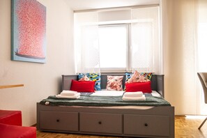 1 Schlafzimmer, Bügeleisen/Bügelbrett, WLAN, Bettwäsche