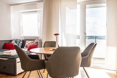 Modern Fully equipped apartment, Ideal for Messe Fair