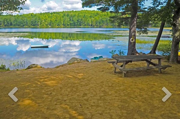 Property grounds - Charming Retreat, perfect family getaway, in tree farm with 100 & 80ac ponds (Northwood)