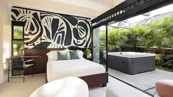 Loft | 1 Schlafzimmer, hochwertige Bettwaren, Schreibtisch