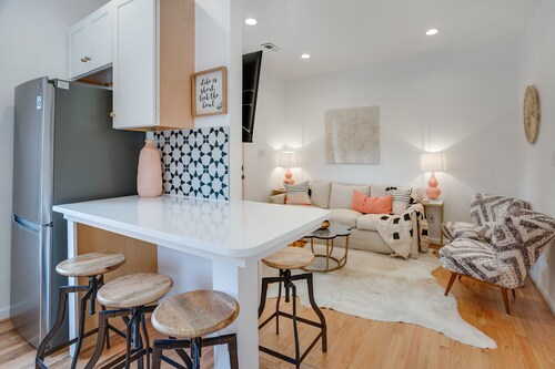 A cozy home and garden cottage situated across from million dollar homes.  