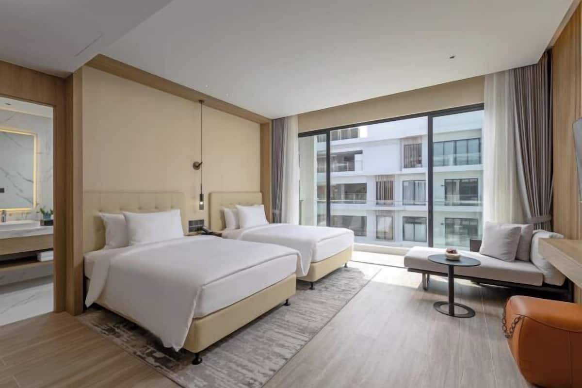 2 chambres, literie de qualité supérieure, minibar