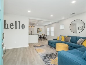 Living area - Newly remodeled home on quiet tree lined street centrally located  (Fresno)
