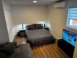 Apartamento conforto | 1 quarto, edredons de pluma, Wi-Fi de cortesia