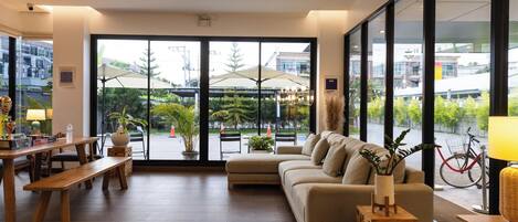 Sitzecke in der Lobby