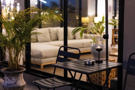 Sala de estar en el lobby