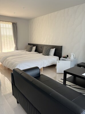 Business Double or Twin Room | Individually decorated, free WiFi, bed sheets - Grand Cottage Bengal no Mori (Nasu)