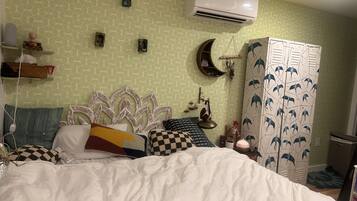 2 多间卧室、熨斗/熨衣板、WiFi、床单